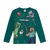 Camiseta Manga Longa Minecraft Menino Verde - Brandili na internet