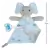 Naninha Bebê com Prendedor de Chupeta Azul Elefante - Buba na internet