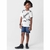 Camiseta Minecraft Infantil Menino Branco - Brandili - loja online