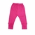 Calça Mijão/Culote Bebê Vira-pé Pink