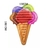 HELADO CUCURUCHO 188X130CM COLCHONETA BESTWAY - Librería La Pasada