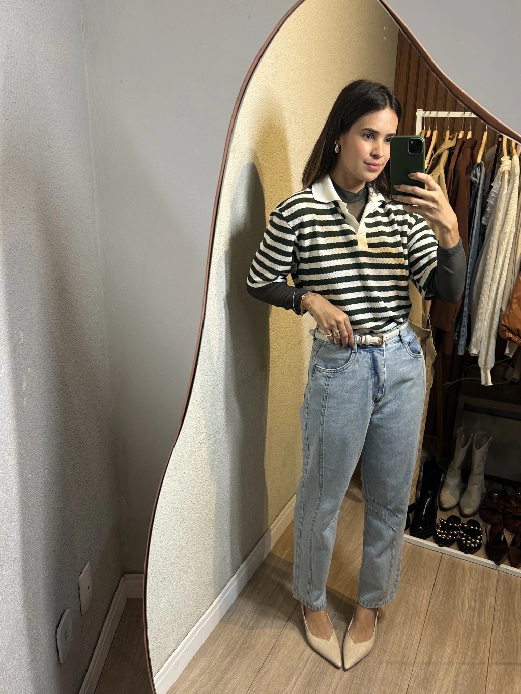 Calça Barrel Jeans