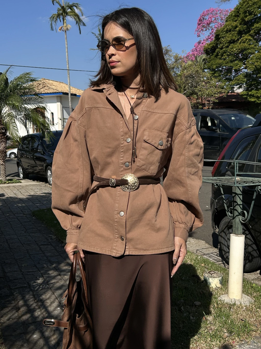 Jaqueta Bufante Jeans