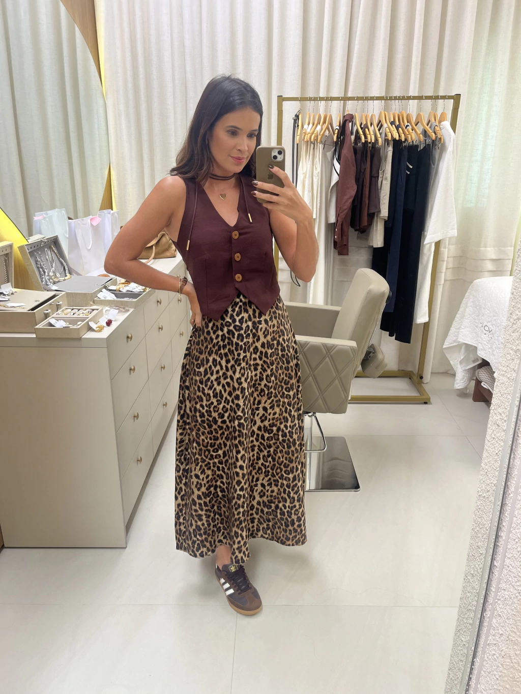Saia Animal Print