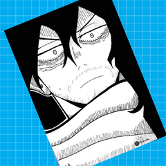 Poster A5 Aizawa Shouta - comprar online