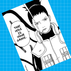 Poster A5 Shikamaru