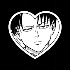 Sticker Corazón Levi