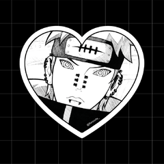 Sticker Corazón Pain