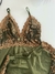 BabyDoll Alice Verde Musgo com dourado - comprar online