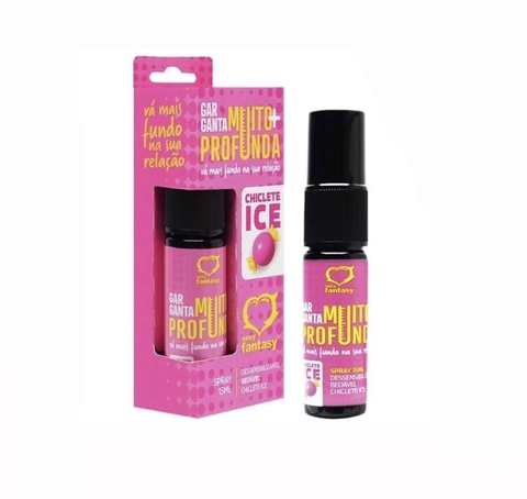 Garganta Muito Mais Profunda Spray Chiclete 15Ml