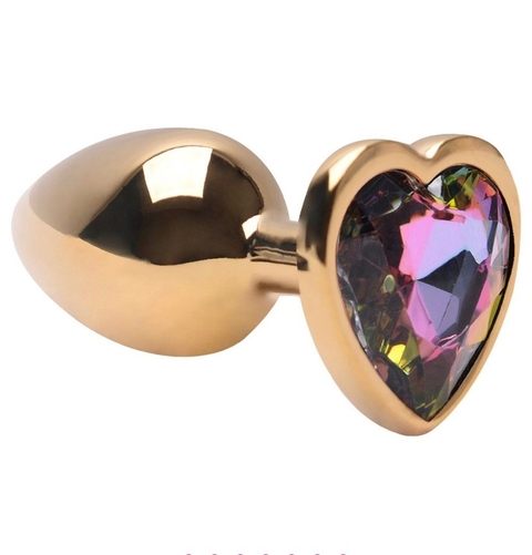 Plug Anal Dourado Furta Cor Tamanho P