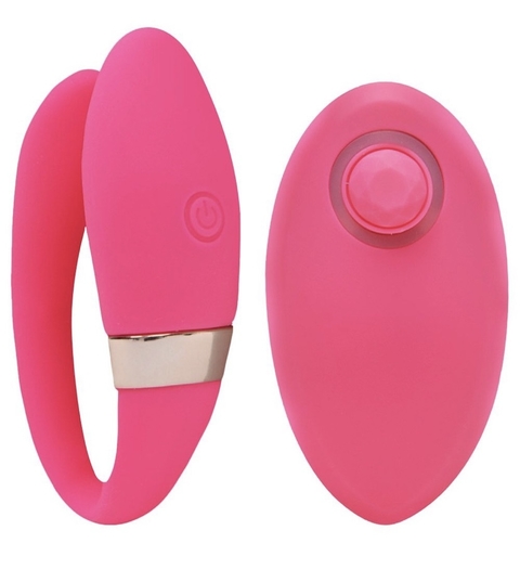 Vibrador para casal com controle Purple