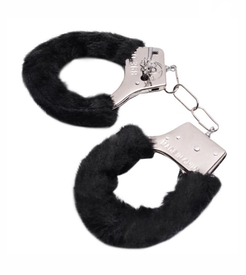 Algema Com Pelúcia Preta