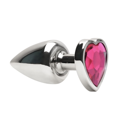 Plug Anal Coração Tamanho P em Abs