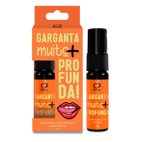 Garganta Muito Mais Profunda Spray Menta 15Ml