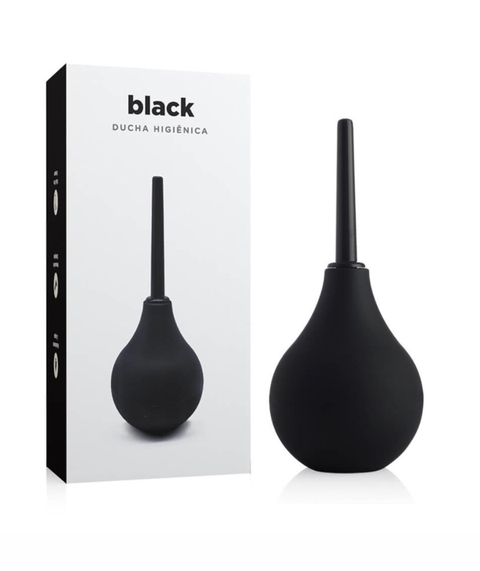 Ducha Anal Higiênica Pequena Black - 89ml
