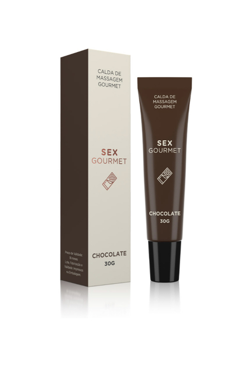 Gel Comestível Sex Gourmet Sabor Chocolate