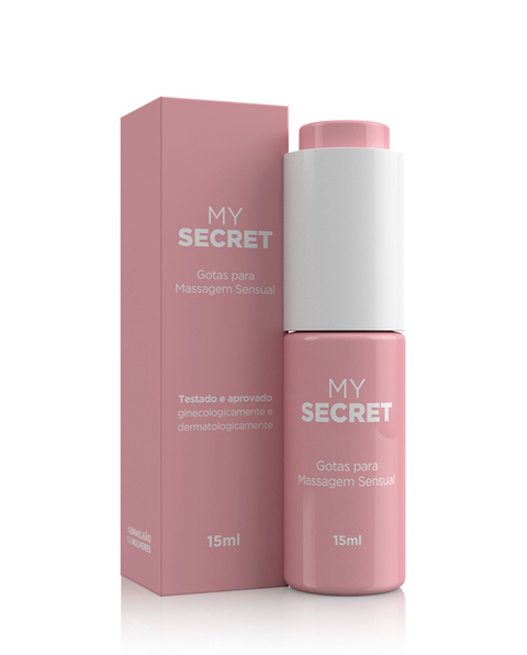 Gel Excitante Feminino em Gotas My Secret - 15 ml