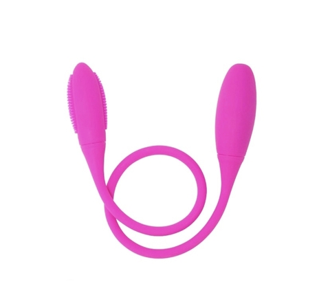 Vibrador Duplo Flexível 7 Vibrações Pretty Love