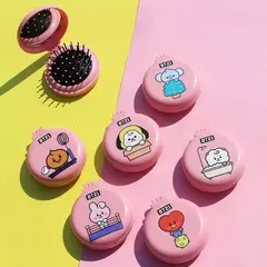Espelho e Pente portátil BT21 (Importado ✈️) - SEM TAXA - comprar online