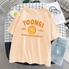 Camiseta BTS Agust D Suga Min Yoongi Tangerina (ESTOQUE BRASIL)