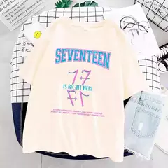 Camiseta Seventeen Is Right Here Carat Aesthetic - (ESTOQUE BRASIL) - comprar online