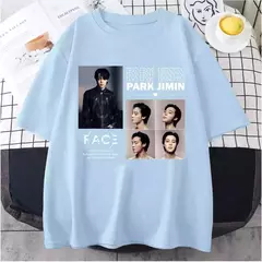 Camiseta PARK Jimin FACE BTS Aesthetic - (ESTOQUE BRASIL) na internet