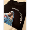Camiseta V Layover BTS - (ESTOQUE BRASIL)