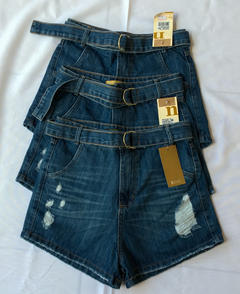 Short jeans hot pant escuro na internet
