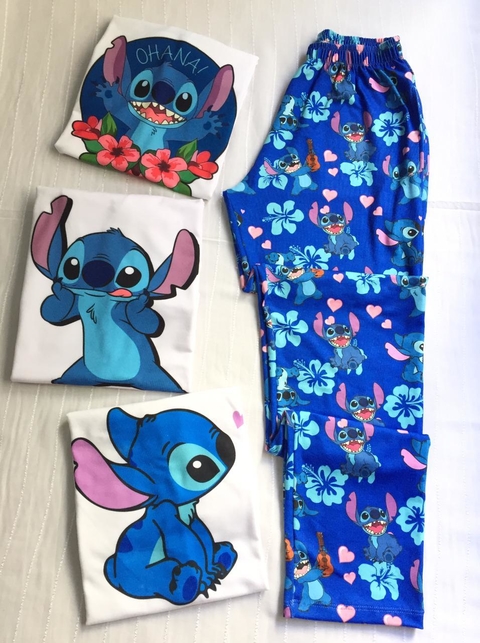 Pijama Estampado Stitch