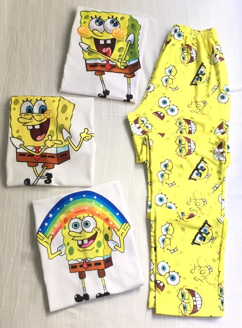 Pijama Estampado Bob Esponja - comprar online
