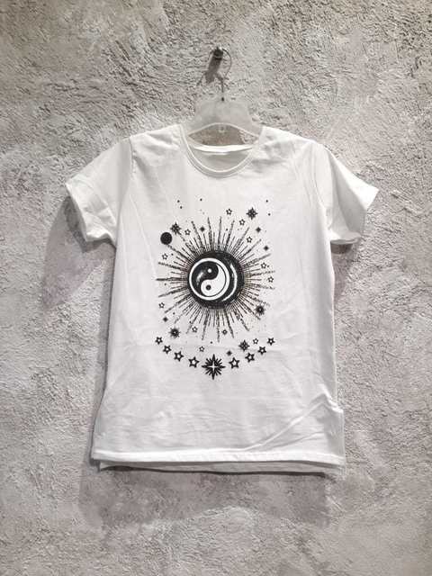 Remera Yin Yang 100% algodón