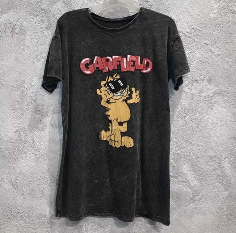REMERA OVER TALLE UNICO GARFIELD