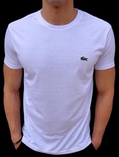 Lacoste - 3 Camisetas Masculinas 100% Algodão com Gola Redonda na internet