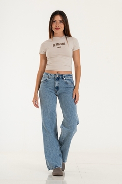 JEANS TIRO CORTO