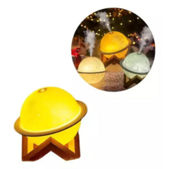 Humidificador Saturno Luz Led Colores + 1 esencia - comprar online