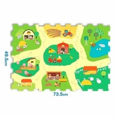 Piso de goma granja - comprar online