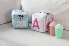 Almohadones cubo plush