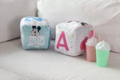 Almohadones cubo plush