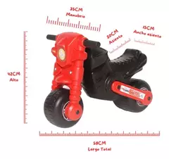 Andarín moto en internet