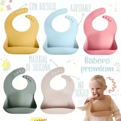 Baberos de silicona - comprar online