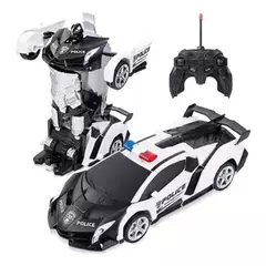 Autos transformers poli/rojo