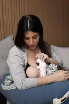 Almohadón de amamantar en internet