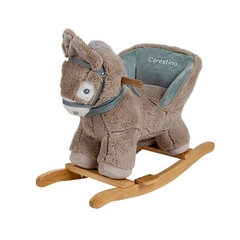 mecedor de peluche burro