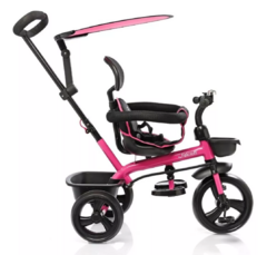 Triciclos 360° rosa/rojo/negro - comprar online