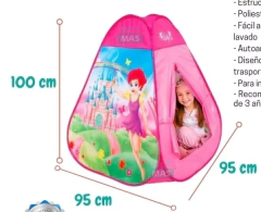 Casa carpa rosa en internet