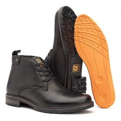 Bota Casual Caterpillar Preto - CATER OUTLET