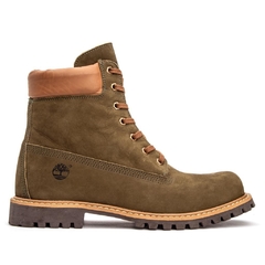 Coturno Timberland - Cor Verde Musgo - CATER OUTLET