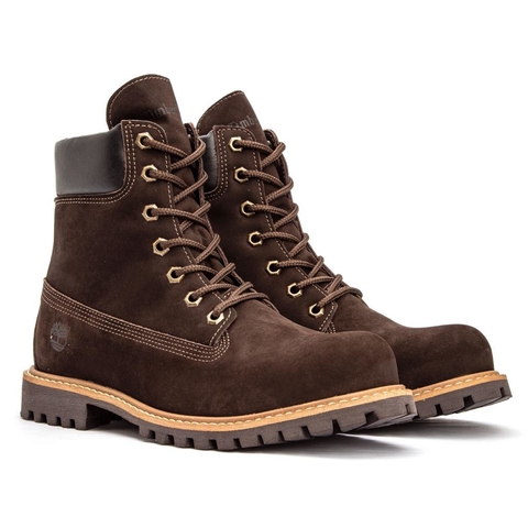 Coturno Timberland - Cor Café
