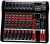 Mesa De Som Com 8 Canais Bluetooth Usb Mixer Mp3 Digital Le711